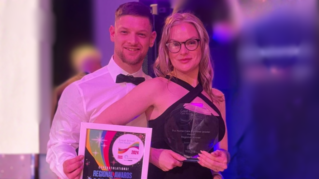 Komplex Care award-winning team members recognised for excellence in care