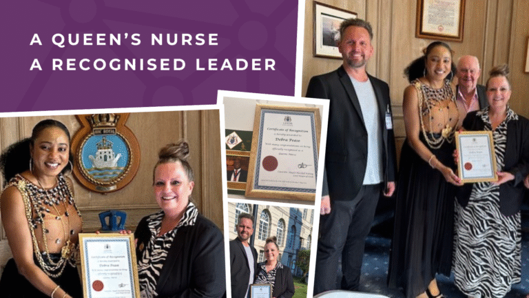 A Queen’s Nurse. A Recognised Leader.