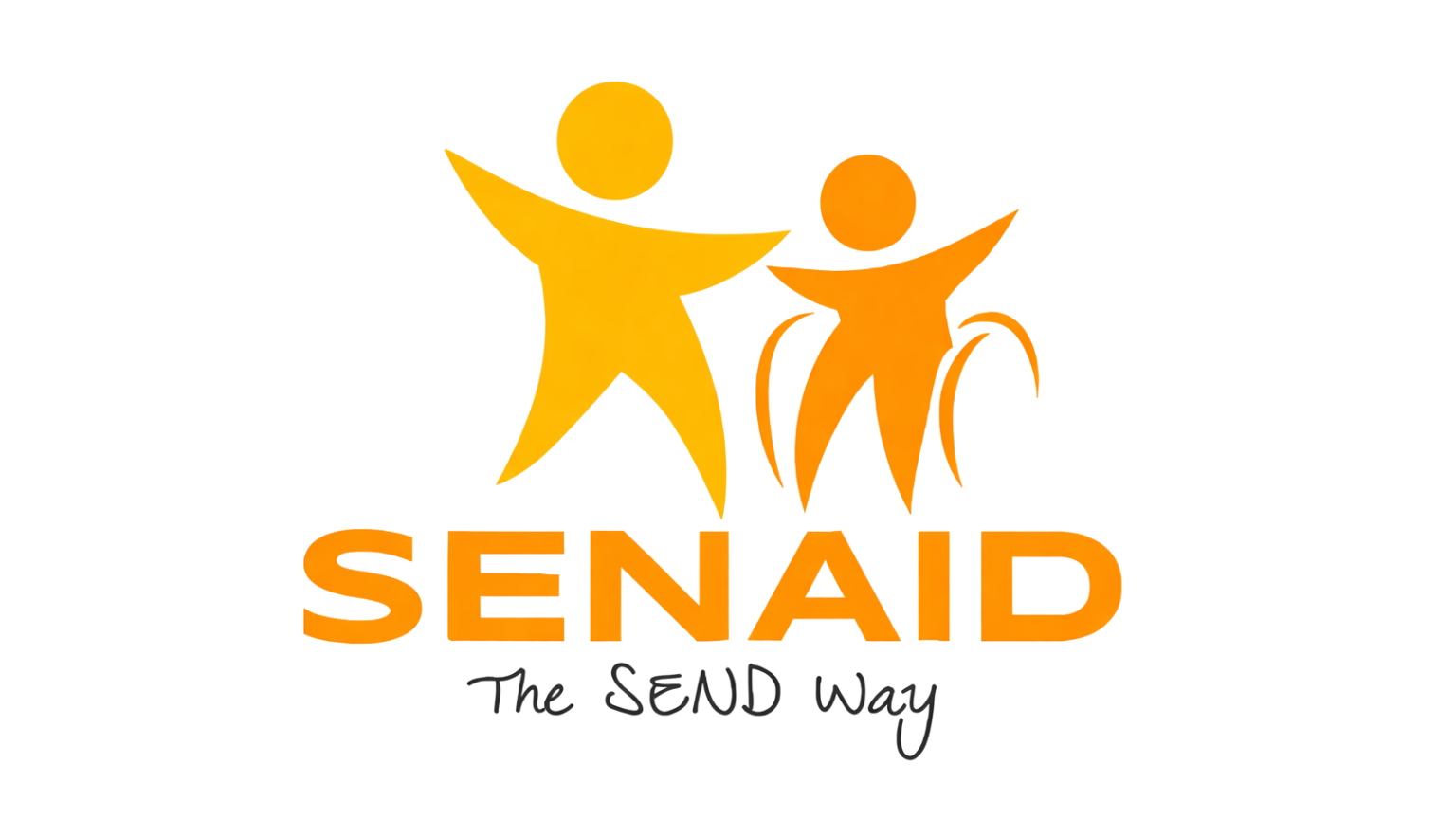 SenAid charity logo – supporting individuals with sensory and additional needs