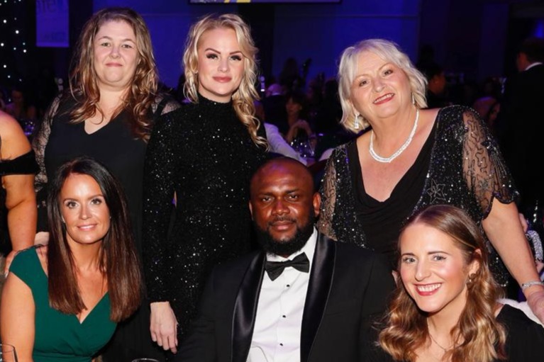Group photo at the Great British Care Awards