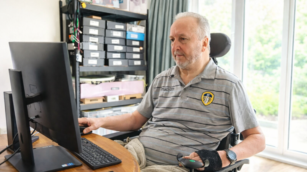 Hugh shares his journey - spinal cord injury