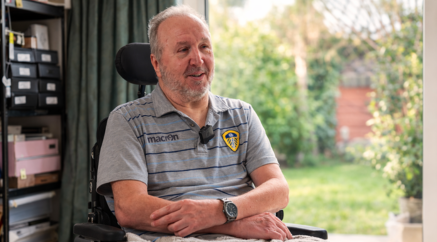 Hugh Talking About His Life After a C5 Spinal Cord Injury